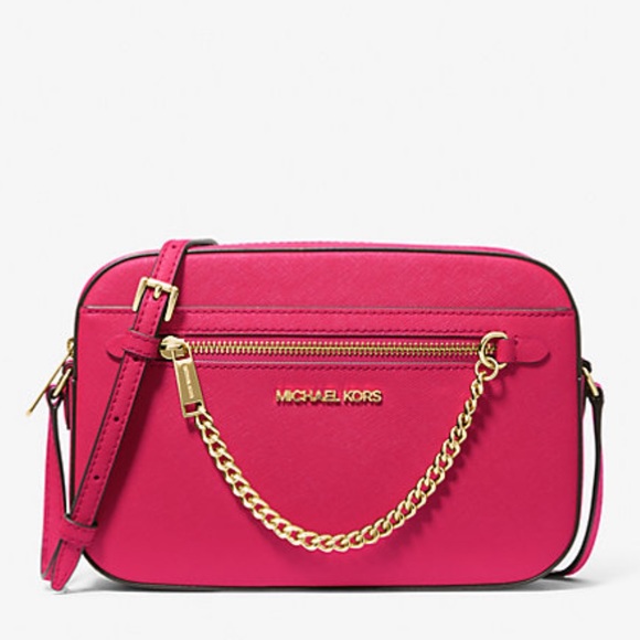 MICHAEL KORS
Jet Set Large Saffiano Leather Crossbody Bag
ELECTRIC PINK
NWT - Picture 16 of 16